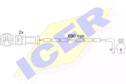 Контакт ICER 610445 E C